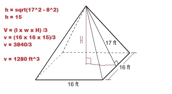 What is the volume of the pyramid? 8,704 ft3 1,280 ft3 34,816 ft3 4,624 ft3-example-1