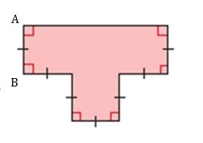 The perimeter of this figure is 42.5 cm. Find the area of this figure.-example-1