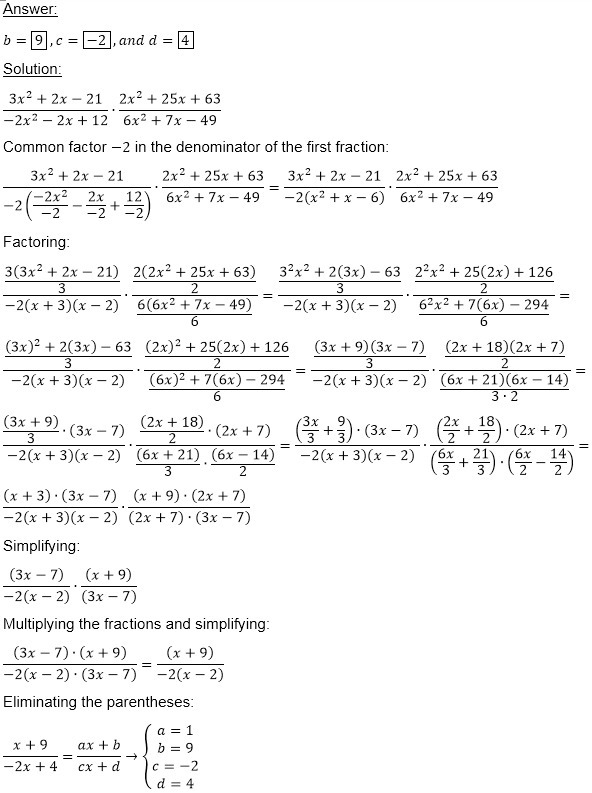 Select the rational expression that is equivalent to the given expression below. 4 over-example-1