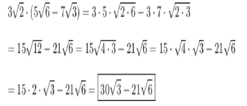 What is the following product 3 sqrt 2(5 sqrt 6-7 sqrt 3)-example-1