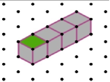 16 POINTS!! The solid in the diagram has a surface area of 18 units2. If a cube is-example-1