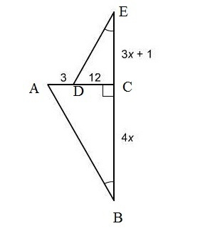 Please explain how to solve this problem. "The two triangles are similar. What-example-1