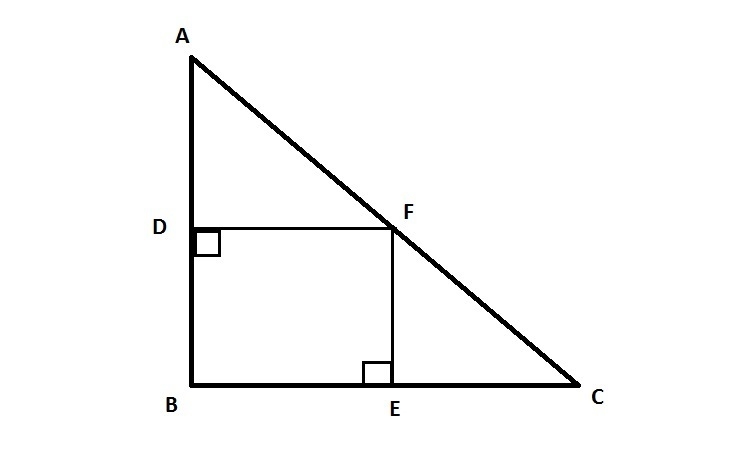 The perpendicular bisectors of two sides of a triangle meet at point that belongs-example-1