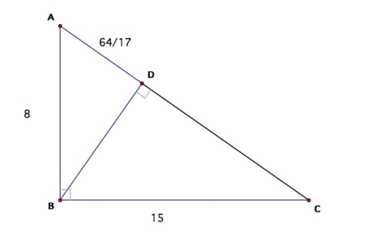 Which ratio represents sin A? a) 8/17 b) 15/17 c) 17/15 d) 17/8-example-1