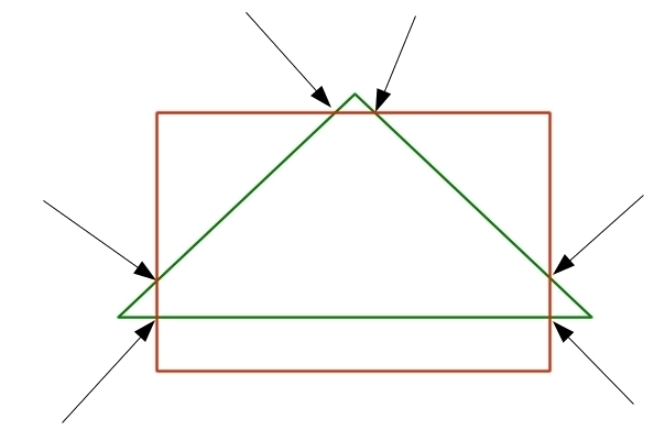 Suppose that a triangle and a rectangle lie in plane. What is the greatest number-example-1