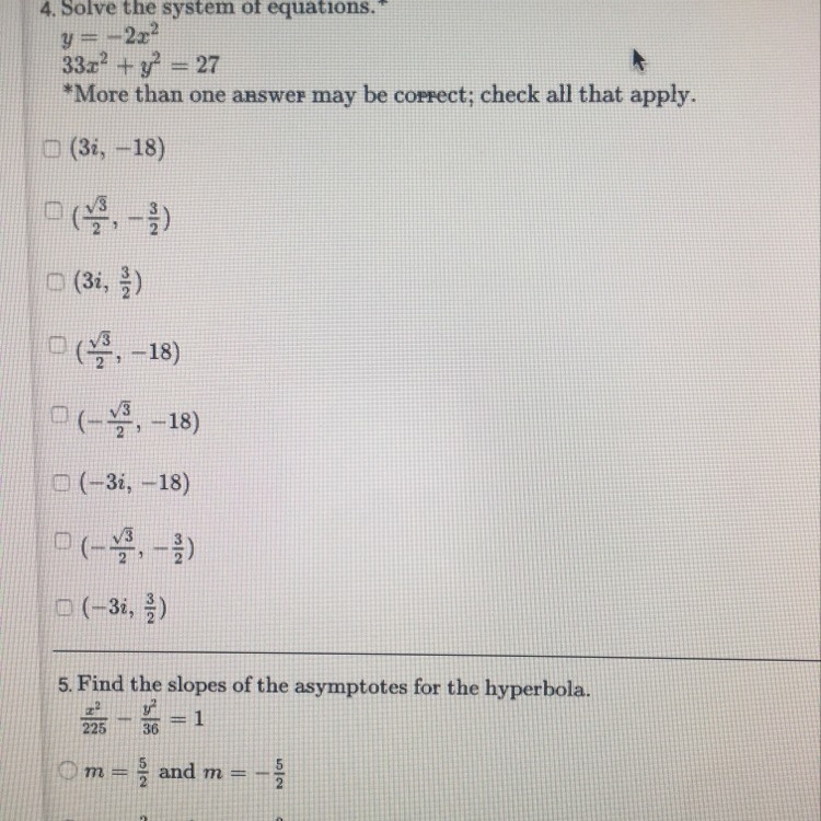 What are the answers to these 2 question 4&5 PLZ HELP-example-1