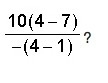 What is the value of A. –10 B. –6 C. 6 D. 10-example-1