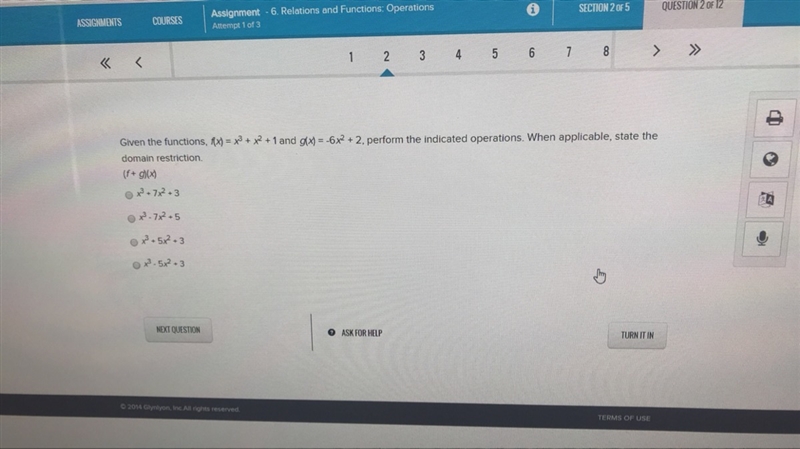 Given the functions , perform the indicated operations.-example-1