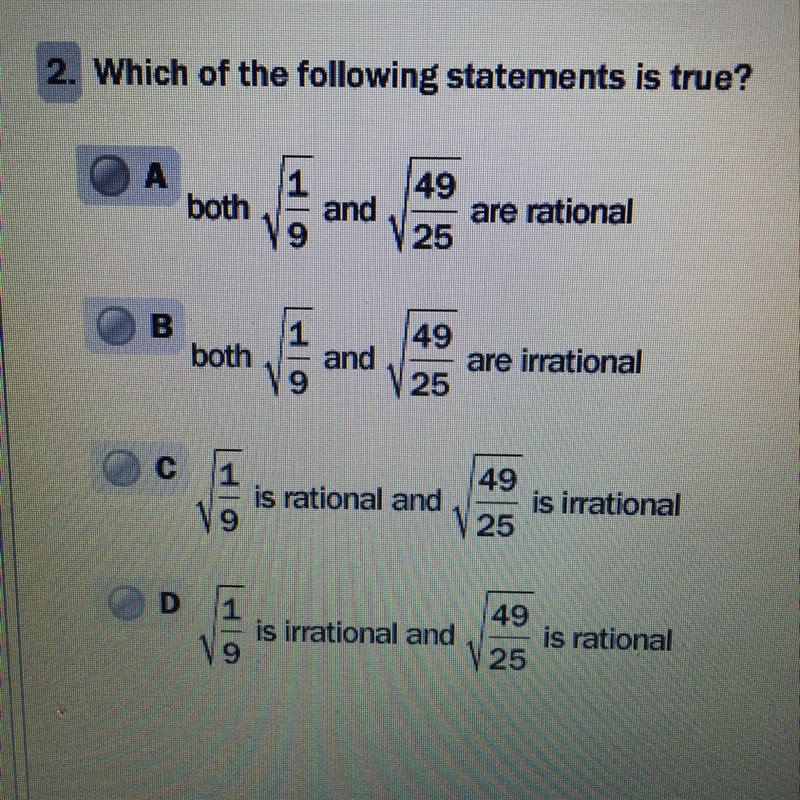 Which of the following statements are true ? !-example-1