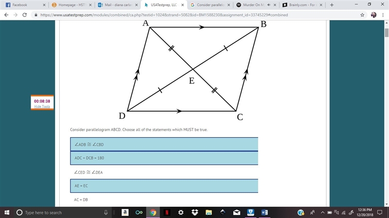 I selected the answer i thought was right but if i'm wrong please correct me-example-1