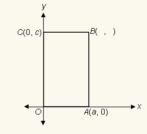 Quadrilateral abco is a rectangle give the coordinates of B without using any new-example-1