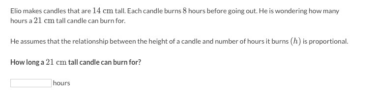 How long a 21 cm tall candle can burn for?-example-1