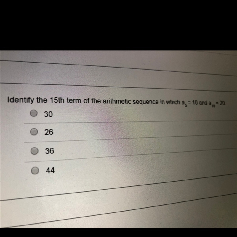 Arithmetic sequence help!!!!-example-1