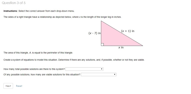 The area of this triangle, A, is equal to the perimeter of this triangle. Create a-example-1