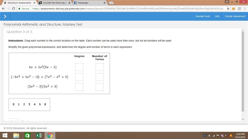 Drag each number to the correct location on the table. Each number can be used more-example-1