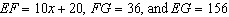 Find the value of x. The drawing is not to scale.-example-1