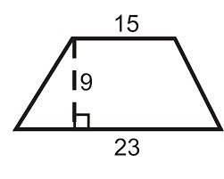 Find the area of this trapezoid.-example-1