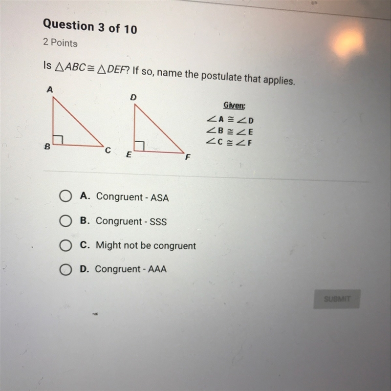 Is abc def name the postulates that applies-example-1