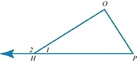 Given the following diagram, find the missing measures. m ∠O = m ∠P m ∠1 = 36° m ∠O-example-1