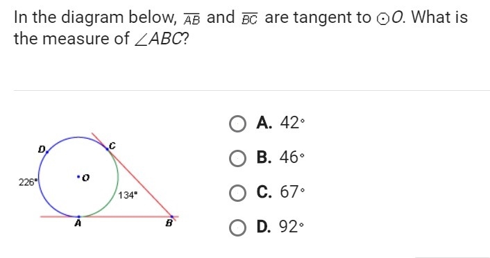 HelllPPPP What is the measure of ABC-example-1