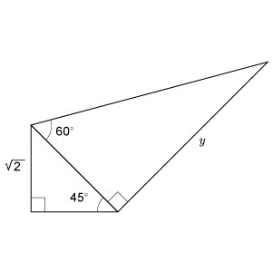 What is the value of y? Enter your answer, as an exact value, in the box.-example-1