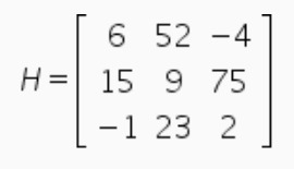 What is the value of the element at h23? 2 9 23 75-example-1