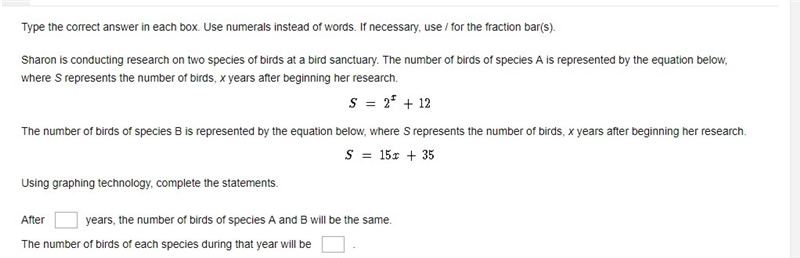 Type the correct answer in each box. Use numerals instead of words. If necessary, use-example-1