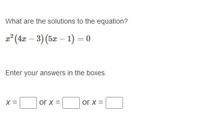 PLEASE HELP ASAP!!! CORRECT ANSWER ONLY PLEASE!!! What are the solutions to the equation-example-1