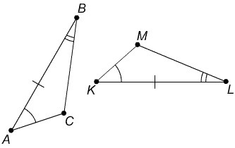 Which postulate proves that these two triangles are congruent? AAA SSS SAS ASA-example-1