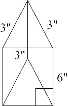 Find the lateral area and the total area of the prism. 27 sq. ft. 36 sq. ft. 54 sq-example-1