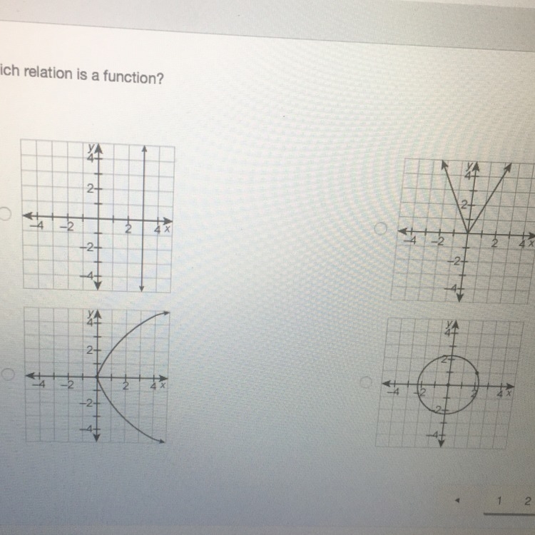 Which relation is a function?-example-1