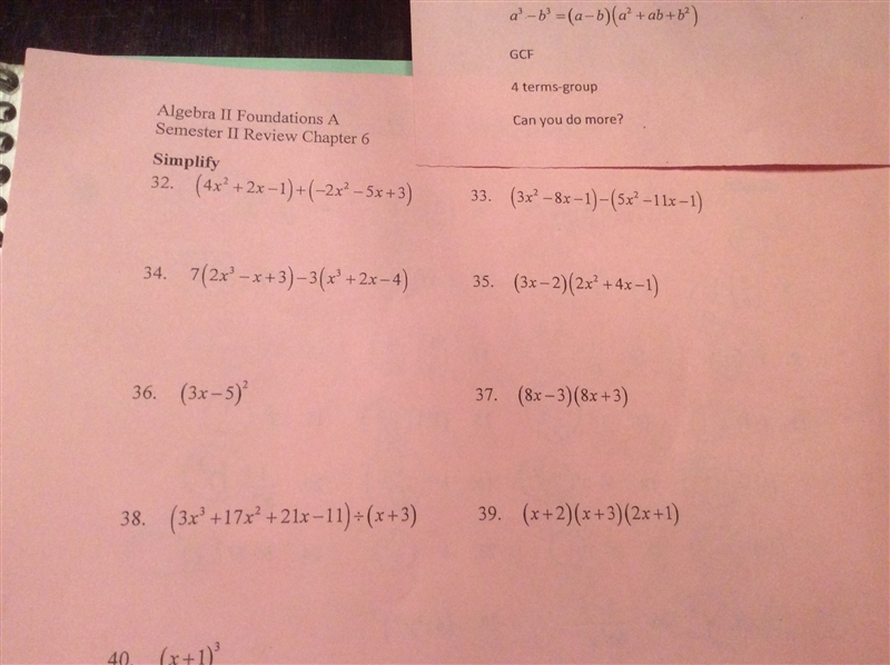 Please answer numbers 32 and 33! Please show work and explain your answer!-example-1