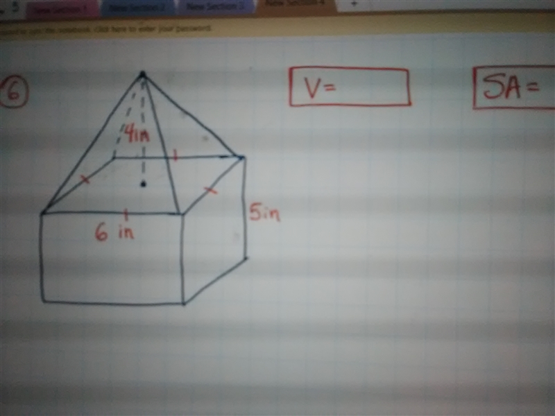 I need the volume and surface area pls helpp I know they're blurry :( Sidenote: If-example-3