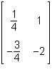 If A and B are matrices and AB = I, which of the following represents the value of-example-2