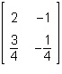 If A and B are matrices and AB = I, which of the following represents the value of-example-5