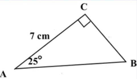 How would you set up to solve for angle B using trigonometry?-example-1