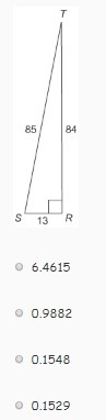 What is the value of sin T? (Round to four decimal places if needed.)-example-1