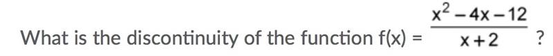 What is the discontinuity of the function-example-1