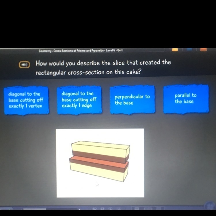 How would you describe the slice that created the rectangular cross-section on this-example-1