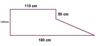 8. Find the area of each figure to the nearest tenth. Please Help!-example-1