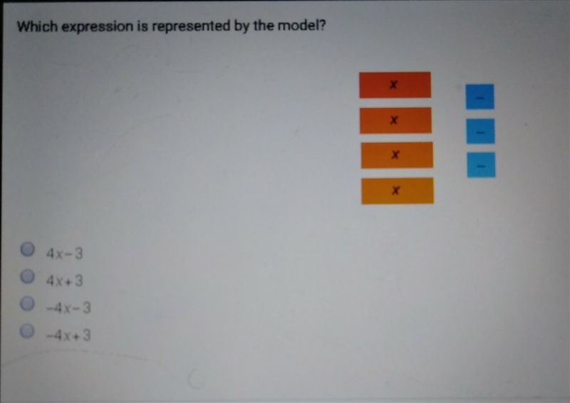 What expression is represented by the model-example-1