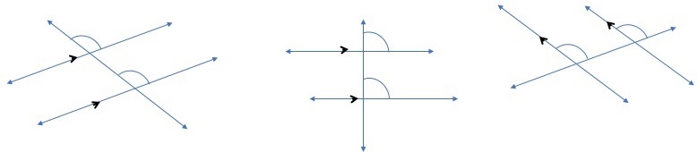 What can you say about the marked angles? A.They are corresponding angles and are-example-1