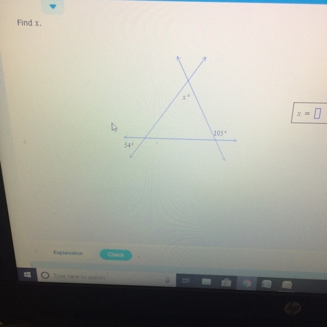 What is the answer for x?-example-1