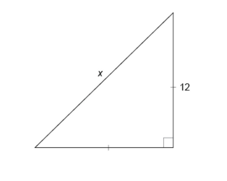 What is the value of x in this figure? 6 12√2 12√3 6√3-example-1