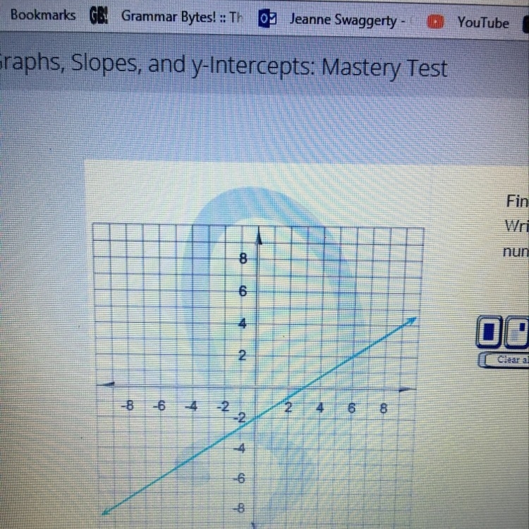 Find the slope of the line on the graph.-example-1