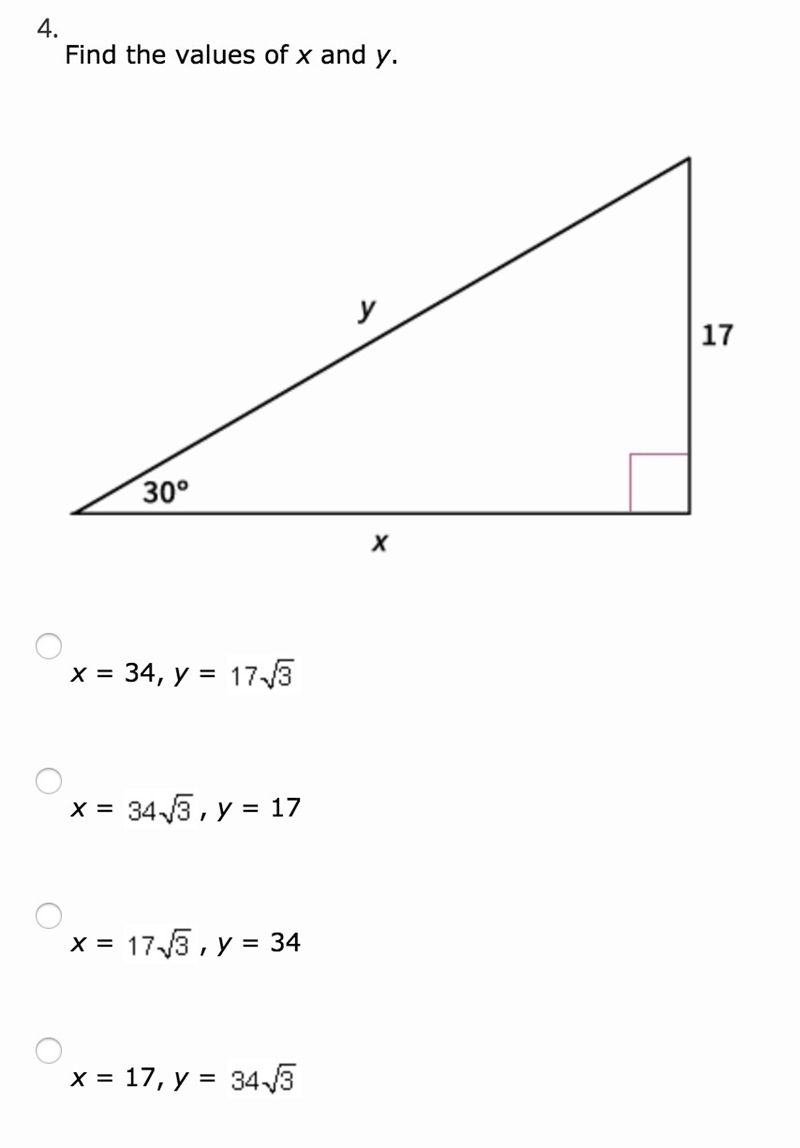 Find the values of x and y. (PIC ATTACHED)-example-1