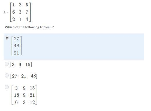 Which of the following triples L?-example-1