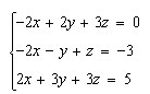 Solve the system by elimination-example-1