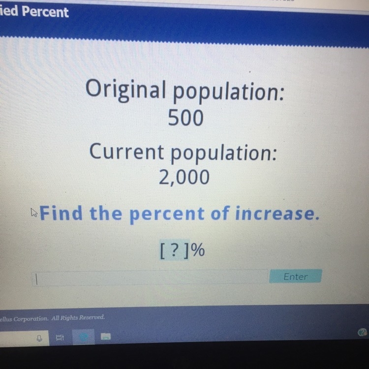 Please help find the percent of increase?!-example-1