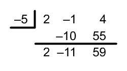 25 POINTS! PLEASE HELP! two Algebra 2 questions! 1). What is the result of dividing-example-1